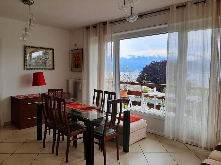 La Finestra Sul Lago - In Villa Con Vista E Posto Auto Coperto Stresa Kültér fotó